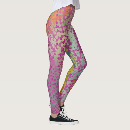 Leggings Trippy Modern Abstrait (Droite)