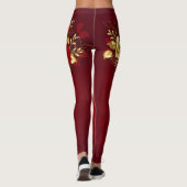 Leggings Trois Roses de bijoux (Dos)