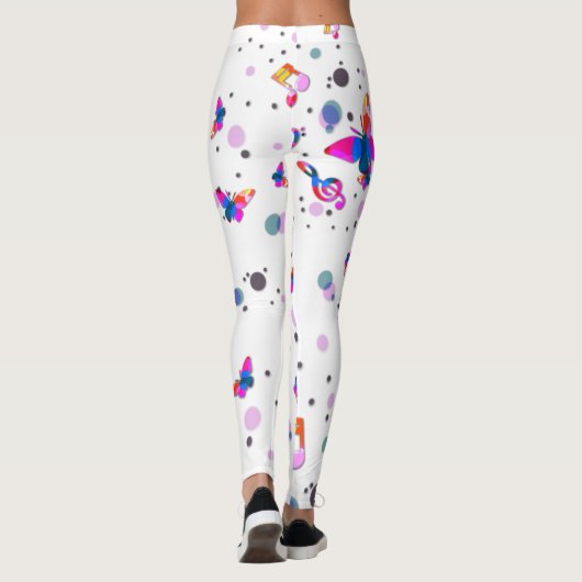 Leggings Trompette festive (Dos)