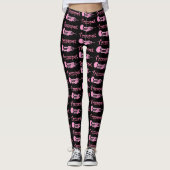 Leggings Trompette rose (Devant)