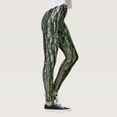 Leggings Tronc d'arbre (écorce en bois) (Droite)