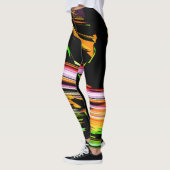 Leggings Tronc de lignes (Gauche)