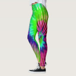 Leggings Tropical Arc en ciel vert Magenta Starburst Tie Dy<br><div class="desc">Ces leggings sont dotés d'un colorant psychédélique à cravate arc-en-ciel lumineux qui rappelle la culture de contre-courant hippie des années 1960. Parfait pour le yoga, la course, l'entraînement à la salle de gym, ou juste quand vous voulez porter des collants sexy mignons. Les couleurs sont vert néon, magenta et bleu....</div>