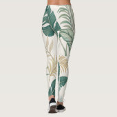 Leggings Tropical Botanical Seamless Pattern for  (Dos)