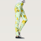 Leggings Tropical coloré Citrus SUMMER Orange lemon Slice (Droite)