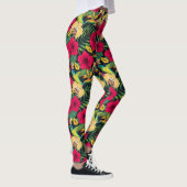 Leggings Tropical Florals and Hummingbird - Summer Botanica (Droite)