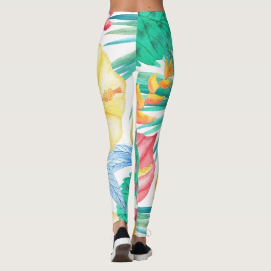Leggings Tropical moderne (Dos)