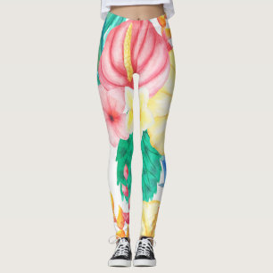 Leggings Tropical moderne