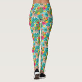 Leggings Tropical Yorkshire Terrier Beach Vibes (Dos)