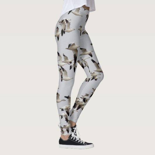 Leggings Troupeau d'oies en vol (Droite)