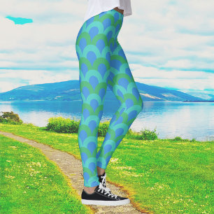 Leggings Trous bleus