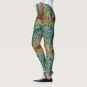 Leggings Trouvez les geckos (Gauche)