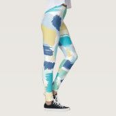 Leggings Trucs de pinceau colorés (Droite)