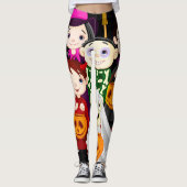 Leggings Trucs ou traitements (Devant)