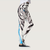 Leggings Truie blanche de tigre sibérien (Droite)