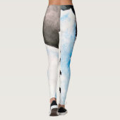 Leggings Truie blanche de tigre sibérien (Dos)