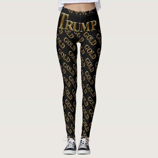 LEGGINGS TRUMP ÉTATS-UNIS OR (Devant)