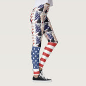 LEGGINGS TRUMP PATRIOTIQUE YOGA PANTS LEGINES (Droite)