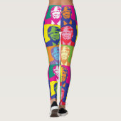 Leggings Trump Pop Art Yoga Pants (Dos)