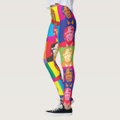 Leggings Trump Pop Art Yoga Pants (Gauche)