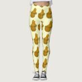 Leggings Trumpeter Pigeon Jaune (Devant)