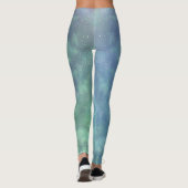 Leggings TSDS : Galaxie de l'élément Terre et Eau (Dos)