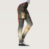 Leggings Tsuchiya Koitsu - Neige au temple de Nezu (Droite)