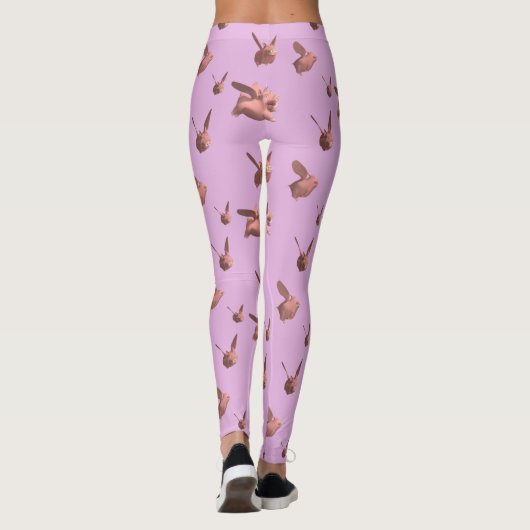 Leggings TTTs - quand les porcs volent… (Dos)
