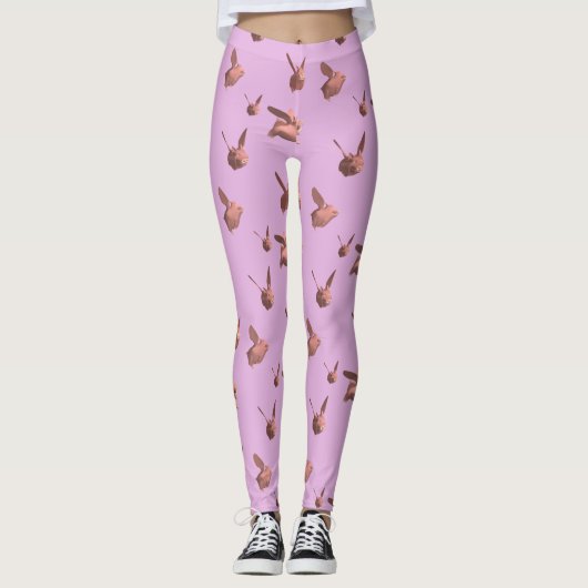 Leggings TTTs - quand les porcs volent… (Devant)