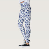 Leggings Tuile bleue portugaise (Gauche)