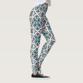 Leggings Tuile bleue portugaise (Droite)