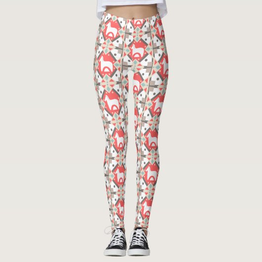 Leggings Tuiles de cheval Scandia (Devant)
