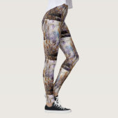 Leggings tuiles de pierre pourpre (Droite)
