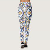 Leggings Tuiles portugaises 1 (Dos)