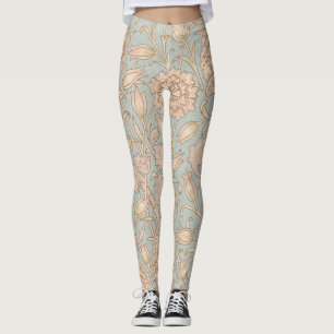 Leggings Tulipe sauvage de William Morris, design floral