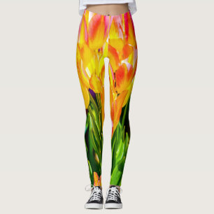 Leggings Tulipes colorées