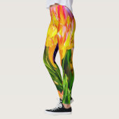 Leggings Tulipes colorées (Gauche)