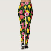 Leggings Tulipes de printemps (Dos)