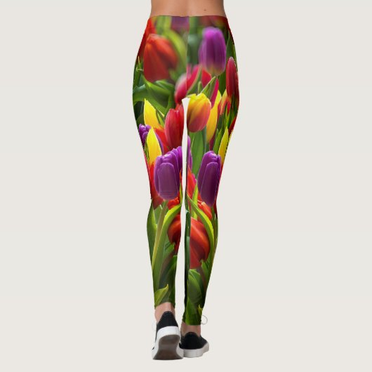 Leggings Tulipes lumineuses (Dos)