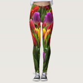 Leggings Tulipes lumineuses (Devant)