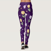 Leggings Tulipes pastel (Dos)