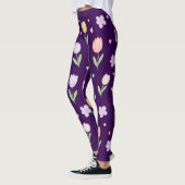 Leggings Tulipes pastel (Gauche)