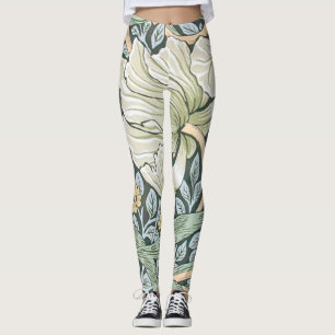 Leggings Tulipes Pimpernel Art Botanique de William Morris