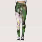 Leggings Tulipes rose vif par jour ensoleillé (Devant)