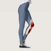 Leggings Tulipes rouges (Droite)
