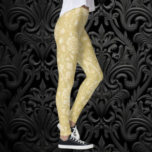 Leggings Tulipes sauvages par William Morris, Art des Fleur