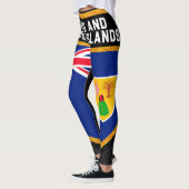 Leggings Turcs et drapeau de la Caïques (Gauche)