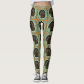 Leggings Turquie sur les Verts (Devant)