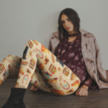 Leggings Turquie Thanksgiving Fall Pie Bière Citrouille Mot<br><div class="desc">Cette conception a été créée par art numérique. Elle peut être personnalisée en cliquant sur le bouton personnaliser et en modifiant la couleur, en ajoutant un nom, des initiales ou vos mots préférés. Contactez-moi à l'adresse colorflowcreations@gmail.com si vous souhaitez que ce design soit disponible sur un autre produit. Achetez ma...</div>