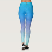 Leggings turquoise (Dos)